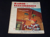 1953 MARCH RADIO ELECTRONICS MAGAZINE - CUT & TRY MASTER ANTENNA COVER - E 7127