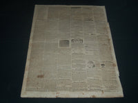 1836 FEBRUARY 30 AMERICAN TRAVELLER NEWSPAPER - RARE DATE - BOSTON - NP 3980