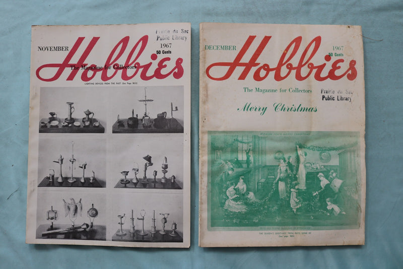 1967 HOBBIES MAGAZINE - COMPLETE YEAR - LOT OF 12 - O 3966