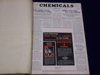 1931 OCT-DEC CHEMICALS MAGAZINE BOUND VOLUME PRICE TRENDS IMPORTS ADS - KD 663