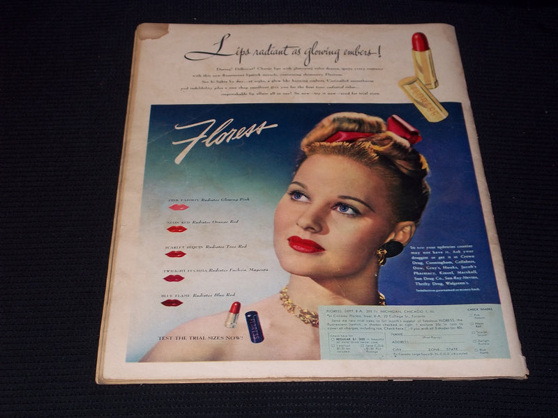 1946 MAY SCREEN GUIDE MAGAZINE - RITA HAYWORTH FRONT COVER - E 20112