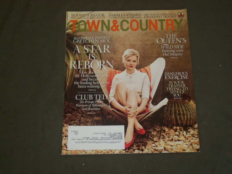 2012 MAY TOWN & COUNTRY MAGAZINE - GRETCHEN MOL COVER - B 2376