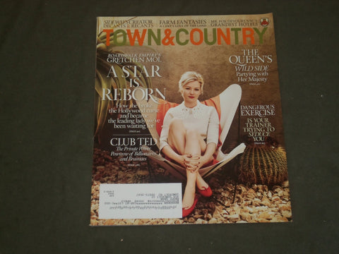 2012 MAY TOWN & COUNTRY MAGAZINE - GRETCHEN MOL COVER - B 2376