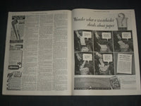 1937 MARCH 6 THE SATURDAY EVENING POST MAGAZINE - ILLUSTRATED COVER - SP 2473U