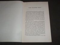 1915 WHO WANTED WAR? SOFTCOVER BOOK BY E. DURKHEIM AND E. DENIS - J 7200