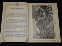 1950'S SOUVENIR OF QUAINT CAPE COD VIEW BOOK - GREAT PHOTOS - J 7904
