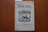 1950'S STAMPS OF THE UNITED STATES - H.E. HARRIS & CO. - SOFTCOVER BOOK - K 3172