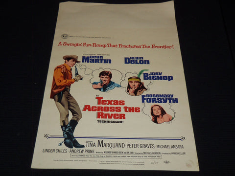 1966 TEXAS ACROSS THE RIVER MOVIE 22