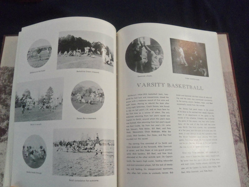 1955 THE PILLAR SALISBURY SCHOOL YEARBOOK - SALISBURY, CONNECTICUT - YB 2618