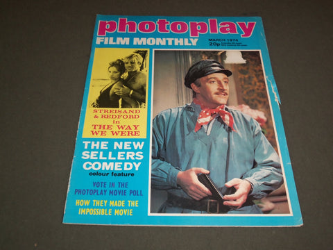 1974 MARCH PHOTOPLAY FILM MONTHLY MAGAZINE - PETER SELLERS - SP 7592