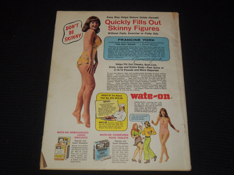 1974 APRIL MODERN SCREEN MAGAZINE - BURT REYNOLDS & DINAH SHORE COVER - E 14314