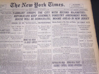 1931 NOV 4 NEW YORK TIMES - TAMMANY SWEEPS THE CITY RECORD MAJORITY - NT 5032