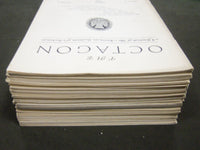 1935-1940 THE OCTAGON JOURNAL OF AMERICAN INSTITUTE LOT OF 39 ISSUES - O 529C