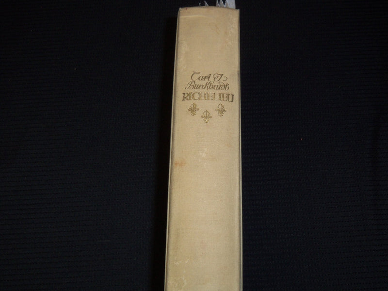 1936 RICHELIEU DER AUFSTIEG ZUR MACHT BOOK BY CARL J. BURCKHARDT - KD 5634E