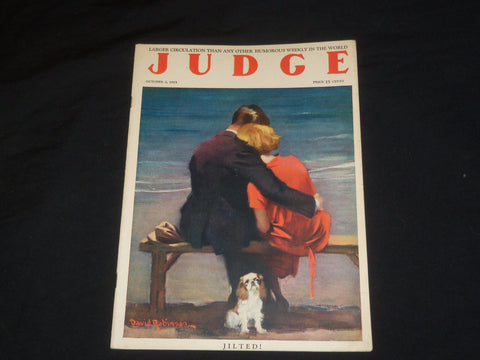 1925 OCTOBER 3 JUDGE MAGAZINE - JILTED! - ST 5525