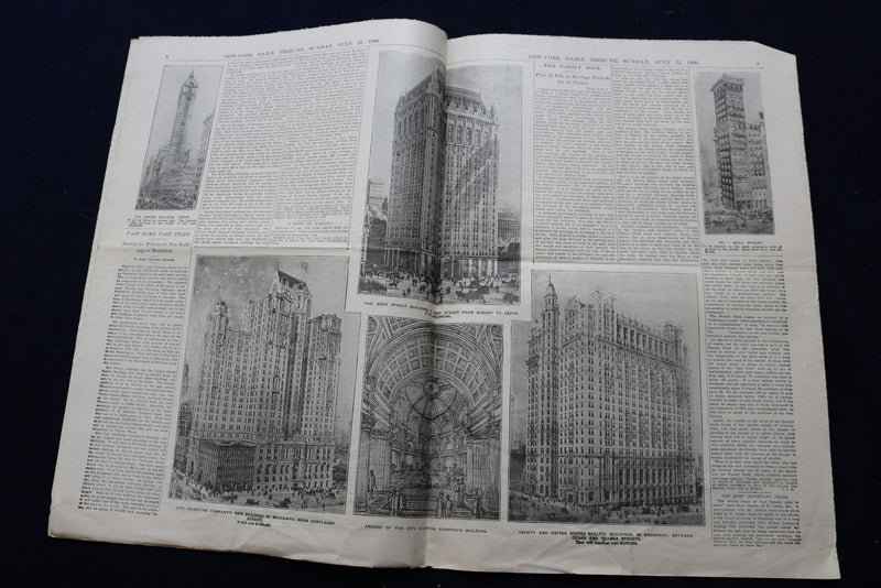 1906 JULY 22 NEW-YORK TRIBUNE PHOTO SECTION - GRAVESEND BAY - NP 8887