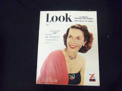 1948 SEPTEMBER 28 LOOK MAGAZINE - JINX FALKENBURG - GREAT PHOTOS & ADS - ST 2791