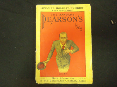 1902 JANUARY PEARSON'S MAGAZINE - NICE STORIES, ADS & ILLUSTRATIONS - ST 2994