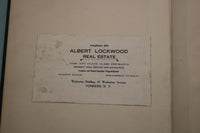 1902 YONKERS ILLUSTRATED HARDCOVER BOOK - KD 9677