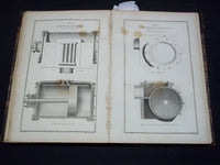 1852 GEOMETRICAL DRAWING FOR MECHANICS AND SCHOOLS BOOK BY MINIFIE - KD 2757O