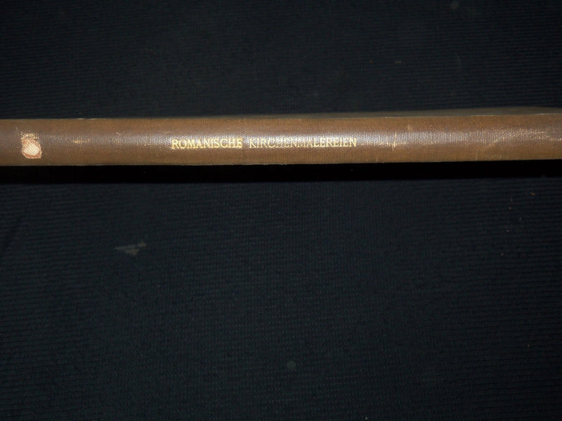 1893 ROMANISCHE KIRCHENMALEREIEN BY WILHELM PASTERN GERMAN VOLUME - Z 223