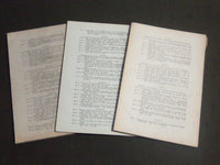 1909-1914 UNIVERSITY OF WISCONSIN BULLETIN LOT OF 3 - SOFTCOVER - WR 955D