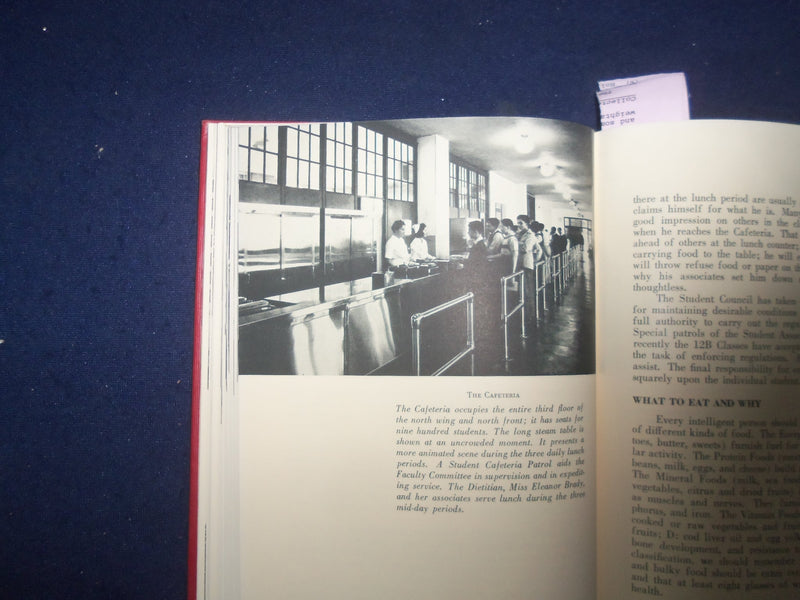 1945 CENTRAL HIGH SCHOOL OF PHILADELPHIA 1944-1946 HARDCOVER BOOK - KD 8171