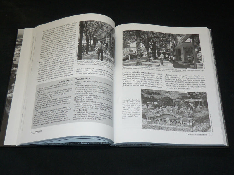 2001 CELEBRATE WEST HARTFORD AN ILLUSTRATED HISTORY BOOK - INSCRIBED - KD 6018