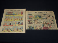 1976 JULY 4 THE BALTIMORE SUN NEWSPAPER COMIC SECTIONS LOT OF 2 - NP 8931