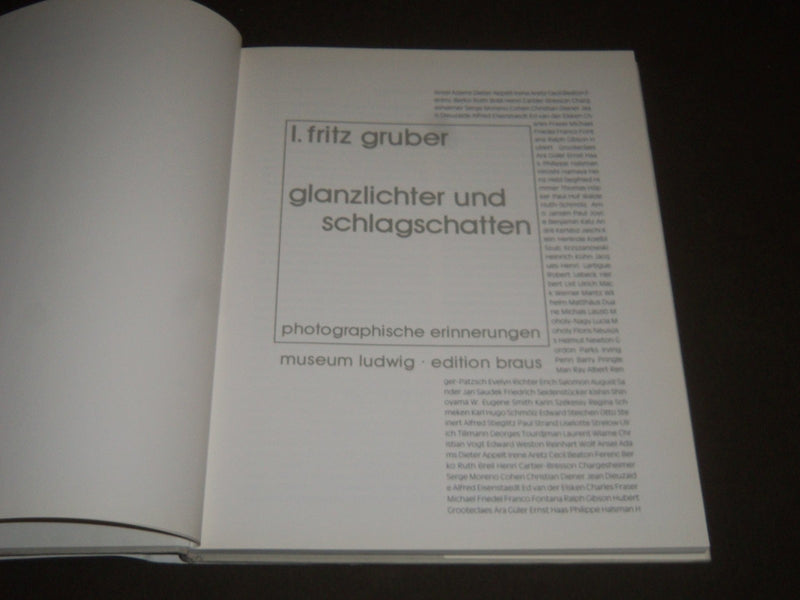 1988 I. FRITZ GRUBER GERMAN BOOK - GREAT PRINTS - I 749