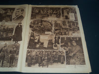 1919 APRIL 20 BALTIMORE SUN NEWSPAPER PICTURE SECTION - WAR MAP - NT 7374