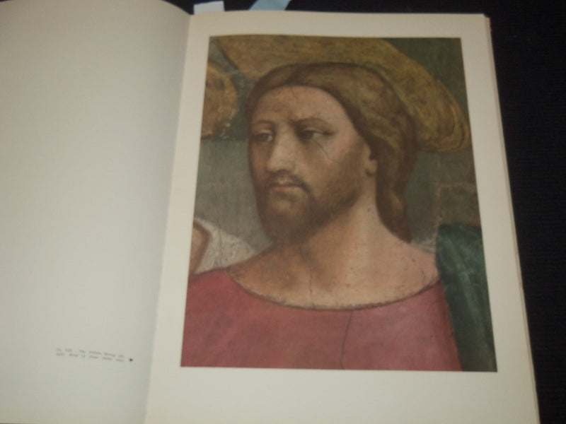 1956 MASACCIO FRESCOS IN FLORENCE VOLUME - NEW YORK GRAPHIC SOCIETY - Z 232