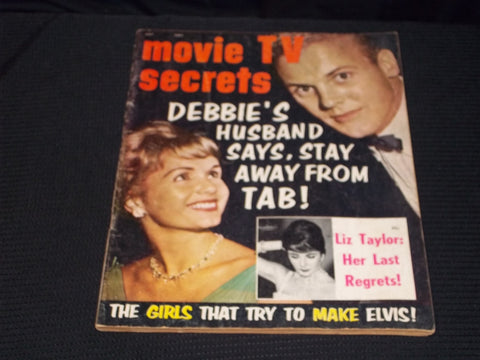 1961 MAY MOVIE TV SECRETS MAGAZINE - DEBBIE REYNOLDS FRONT COVER - E 13353
