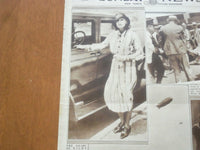 1932 JULY 31 NEW YORK SUNDAY NEWS ROTOGRAVURE SECTION - GARBO- BASEBALL- NP 5013