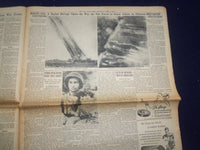 1945 APRIL 5 NEW YORK TIMES - U.S. 3DARMY DRIVES TO BISECT THE REICH - NP 6686