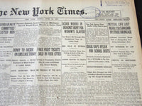 1921 JUNE 24 NEW YORK TIMES - MUTUAL LIFE LOST $15,000,000 - NT 5489