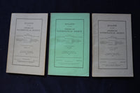 1931-1936 AMERICAN MATHEMATICAL SOCIETY BULLETIN MAGAZINE - LOT OF 18 - O 3584