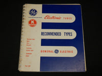 1950'S GENERAL ELECTRIC - KENRAD ELECTRONIC TUBES SOFTCOVER CATALOGUE - KD 4851C