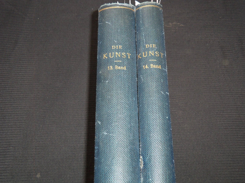 1905-1906 WUNDER DES LEBENS VOLUME LOT OF 2 - VOLUME 13 & 14 - GERMAN - KD 1870I