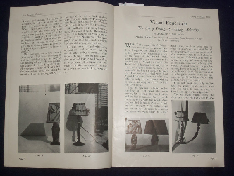 1929 SPRING THE FEDERAL ILLUSTRATOR MAGAZINE - J 9466