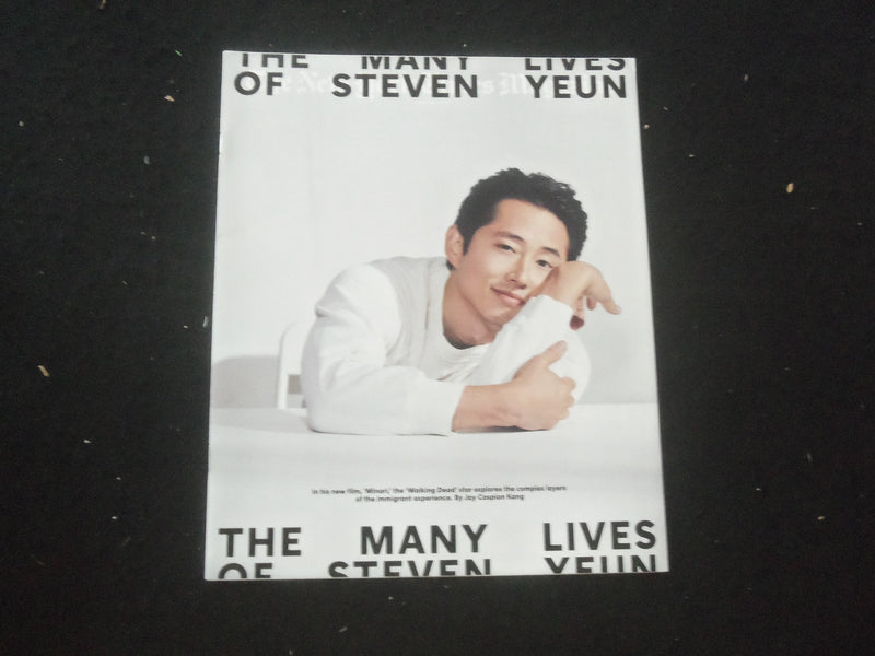 2021 FEBRUARY 7 THE NEW YORK TIMES MAGAZINE -MANY LIVES OF STEVEN YEUN- SP 8010M