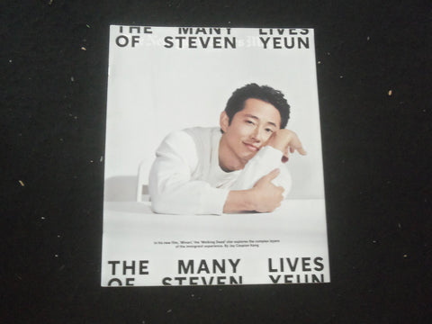 2021 FEBRUARY 7 THE NEW YORK TIMES MAGAZINE -MANY LIVES OF STEVEN YEUN- SP 8010M