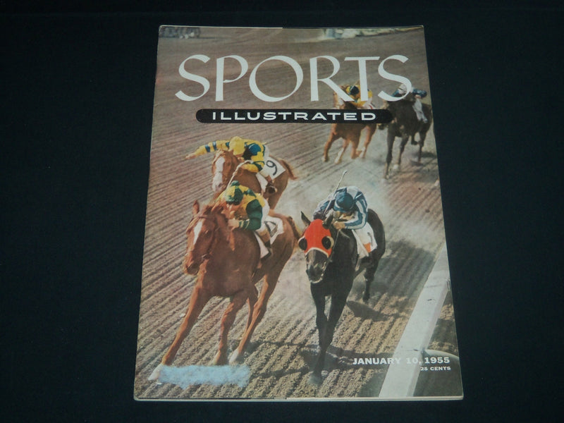1955 JANUARY 10 SPORTS ILLUSTRATED MAGAZINE - SANTA ANITA - SP 8718