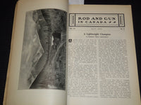 1906 MAY ROD AND GUN IN CANADA AND MOTOR MAGAZINE - YOUTHFUL ANGLERS - J 8092