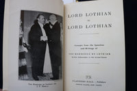 1940 LORD LOTHIA VS. LORD LOTHIAN SOFTCOVER BOOK - K 1564