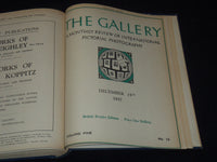 1933-1937 THE GALLERY PHOTOGRAPHY MAGAZINE BOUND VOLUMES NO. 1-5 - KD 655