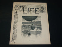 1906 OCTOBER 25 LIFE MAGAZINE - EAVESDROPPING - NICE ILLUSTRATIONS - B 4590I
