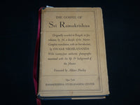 1969 THE GOSPEL OF SRI RAMAKRISHNA HARDCOVER BOOK BY SWAMI NIKHILANANDA- KD 6914