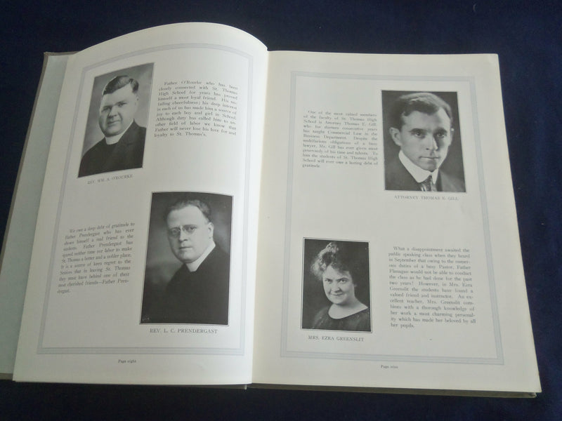 1926 THE THOMIST ST. THOMAS HIGH SCHOOL YEARBOOK - ROCKFORD, ILLINOIS - YB 2625