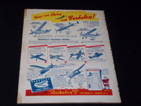 1942 JANUARY FLYING ACES MAGAZINE ILLUSTRATED FRONT COVER - E 146